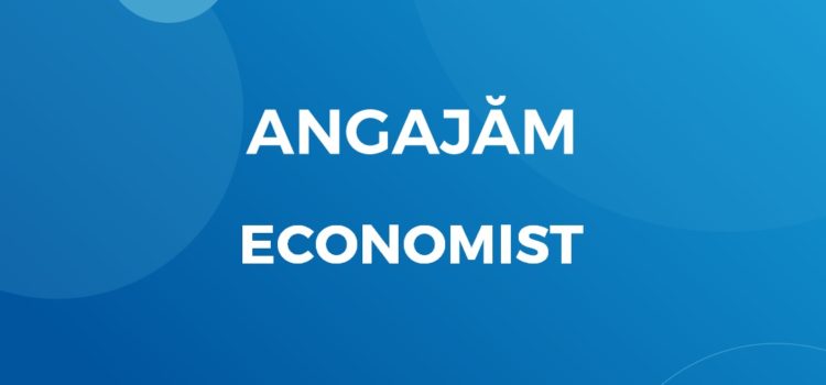 Angajăm economist