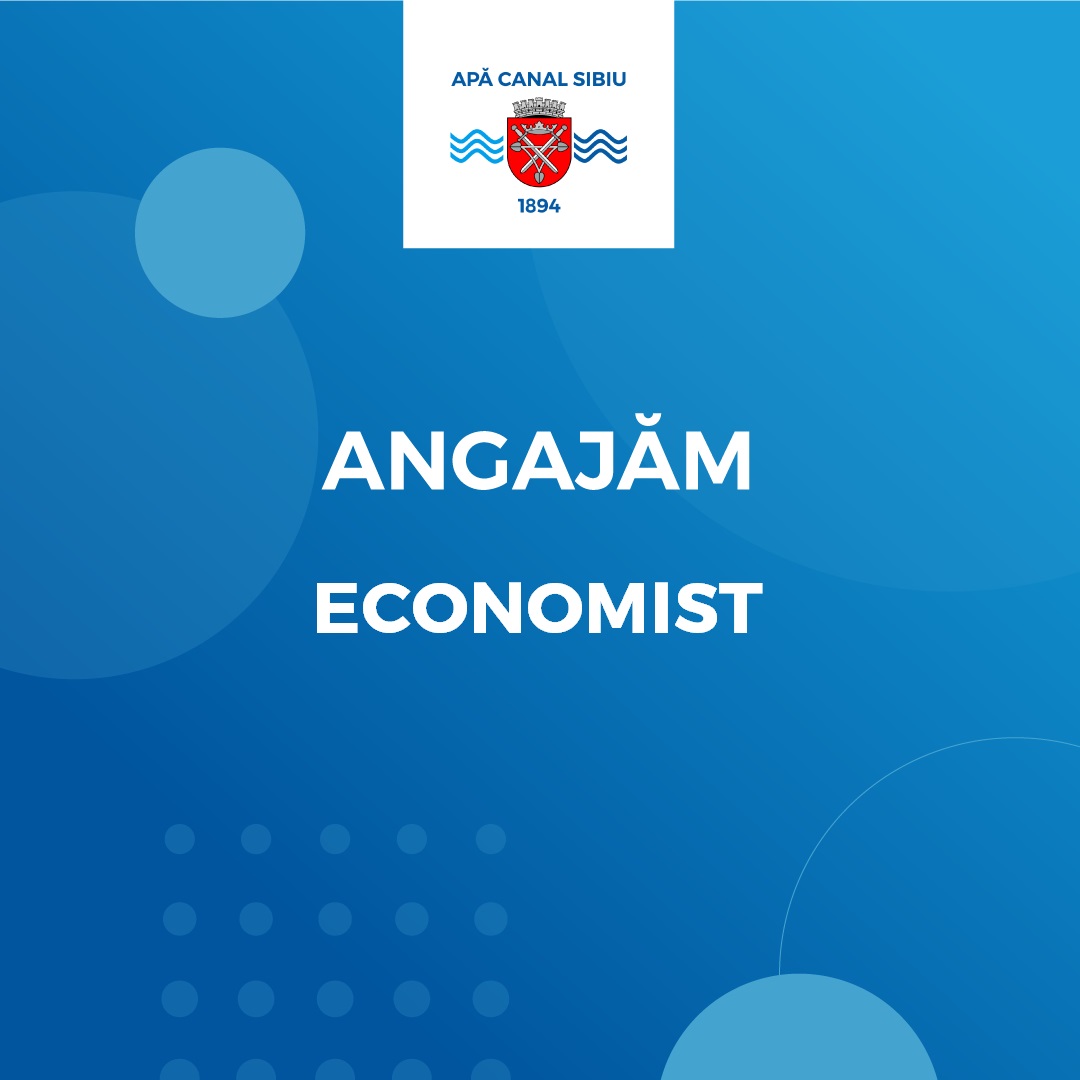 Angajăm economist Angajăm economist