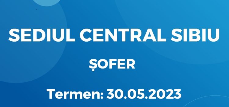 Șofer