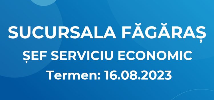 ȘEF SERVICIU ECONOMIC (07.08.2023)