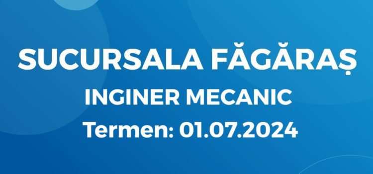 Inginer Mecanic (19.06.2024)
