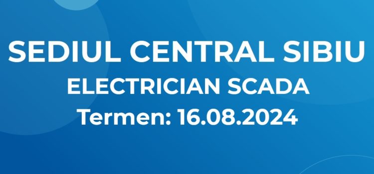Electrician Scada (02.08.2024)