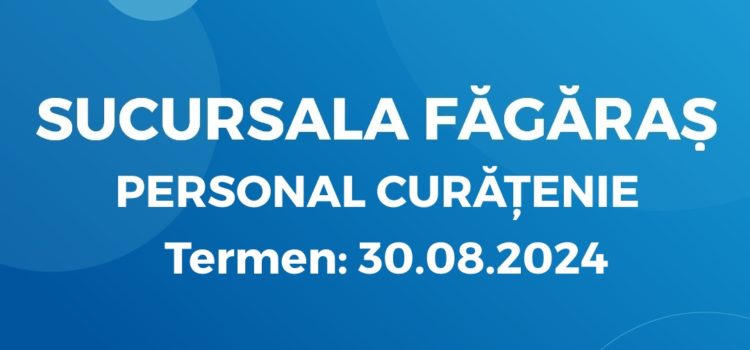 Personal Curățenie (21.08.2024)