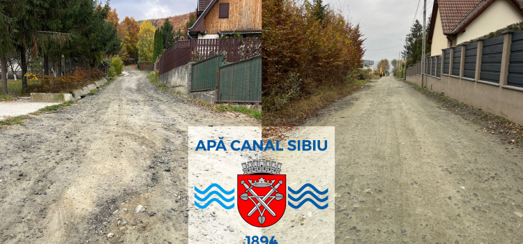 Apa Canal Sibiu preia o nouă rețea de apă din zona Tocile – comuna Sadu
