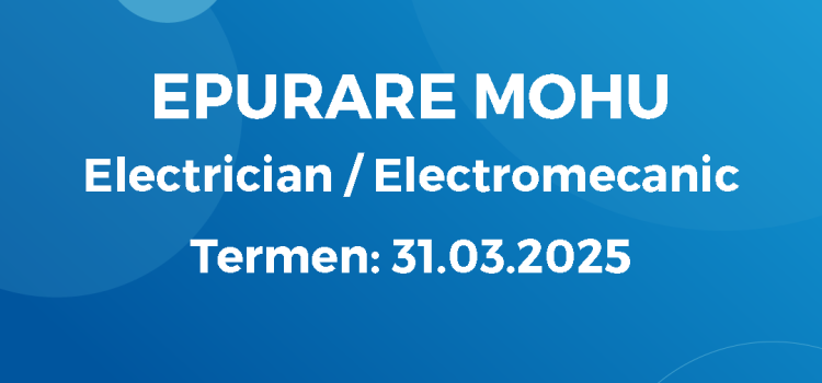 Electrician / Electromecanic (26.03.2025)