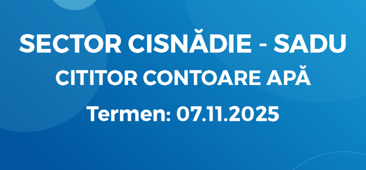 Cititor Contoare Apă (24.10.2025)