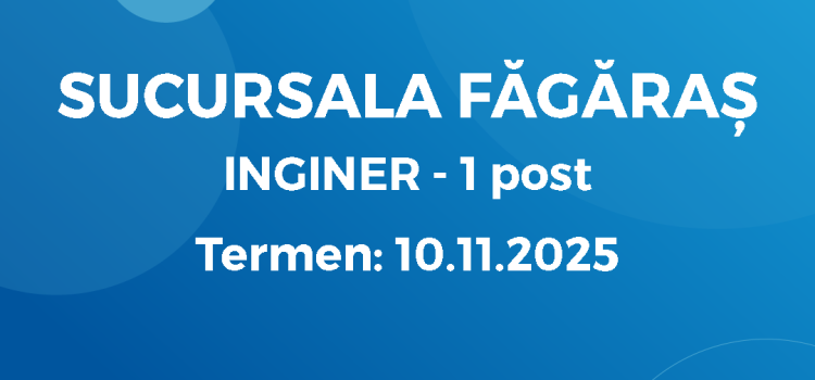 Inginer (Făgăraș) 30.10.2025