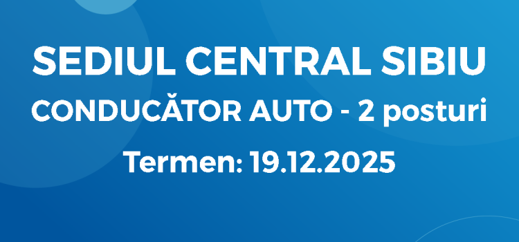 Conducător Auto (05.12.2025) Conducător Auto (05.12.2025)
