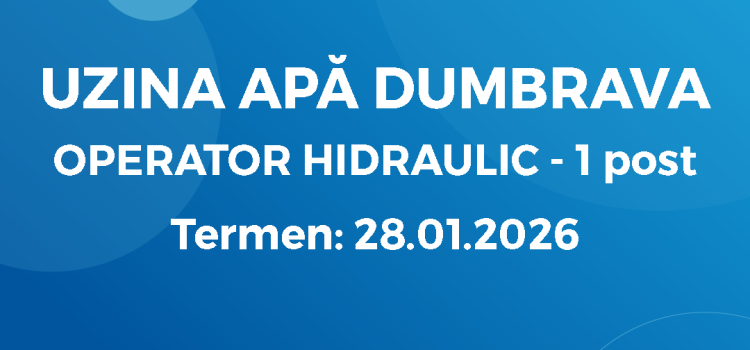 Operator Hidraulic (19.01.2026)