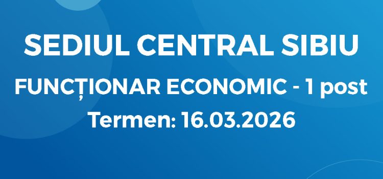 Funcționar Economic (06.03.2026)