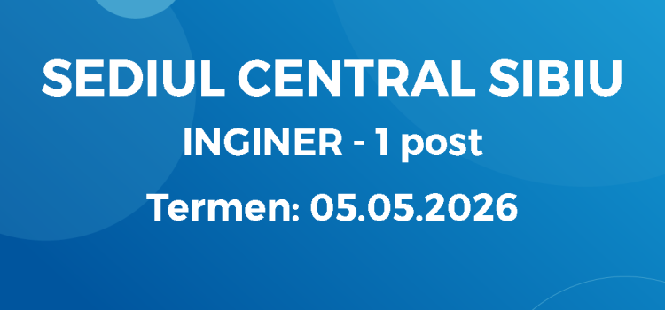 Inginer (27.04.2026)