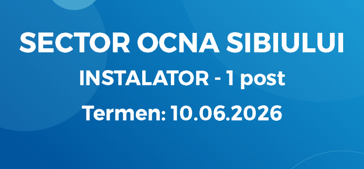 Instalator Șura Mică (28.05.26)