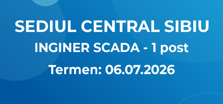 Inginer SCADA (23.06.2026)