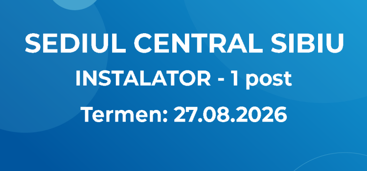 Instalator (18.08.2026)