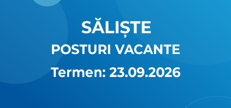 Posturi Vacante Săliște (11.09.2026) Posturi Vacante Săliște (11.09.2026)